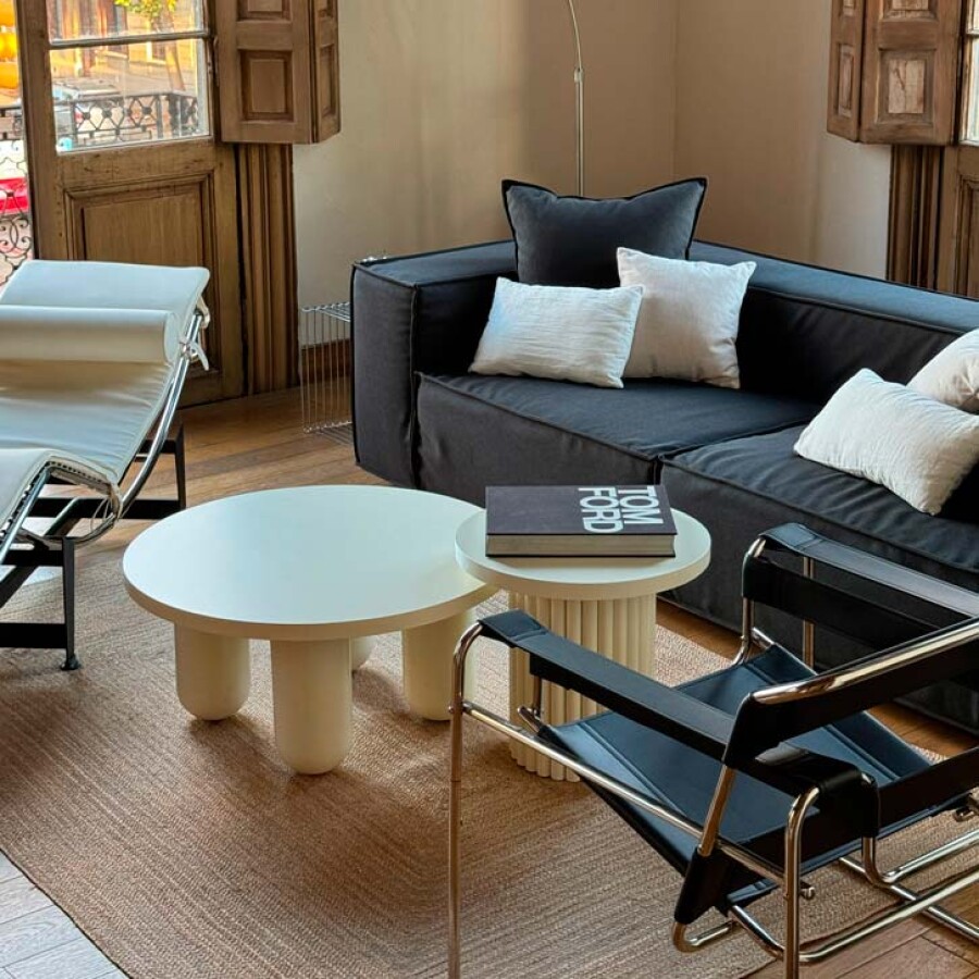 Sillón Luciana 3 Cuerpos Black