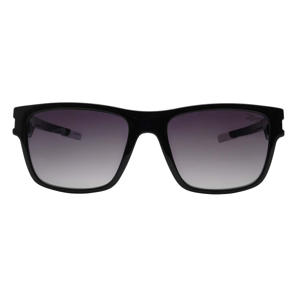 Lentes De Sol De Policarbonato Cuadrado Reebok Gradiente/Negro