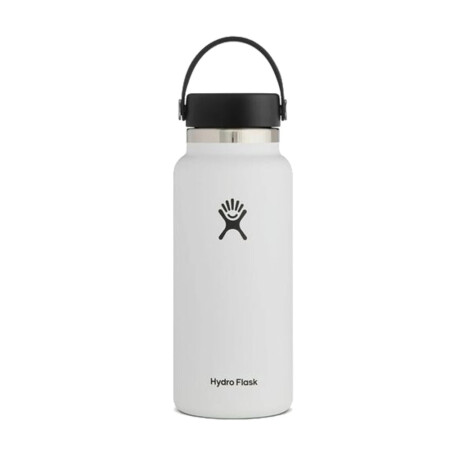 Botella Hydro Flask 32 Oz Wide Mouth White