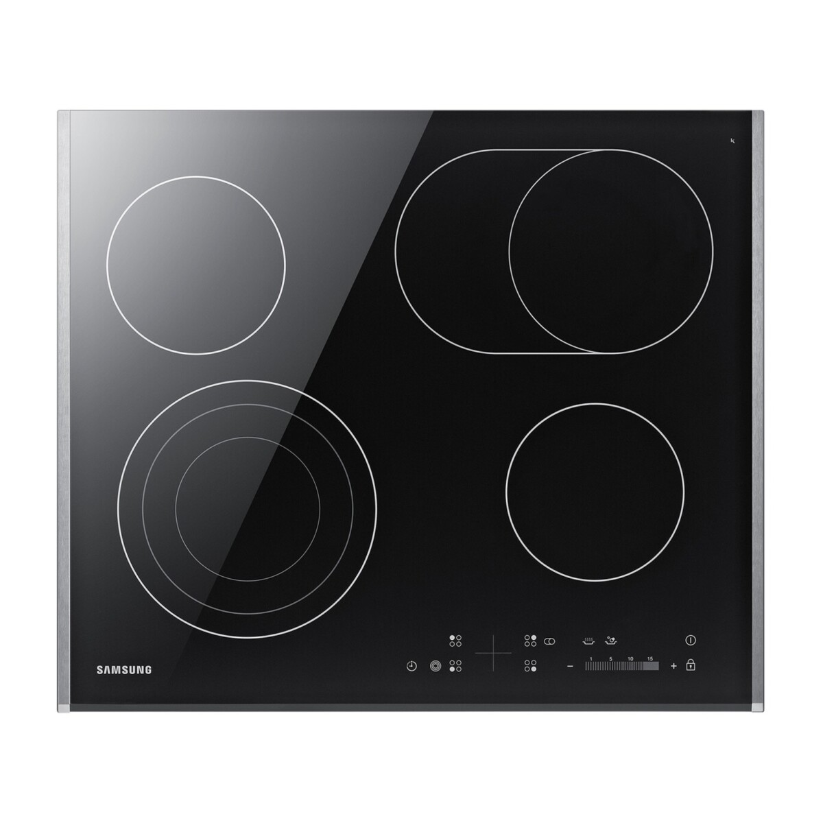 Anafe Eléctrico Samsung Vitrocerámico 4 Zonas CTR264KC01 