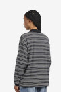 W' L/S LARGO POLO T-SHIRT Rayas