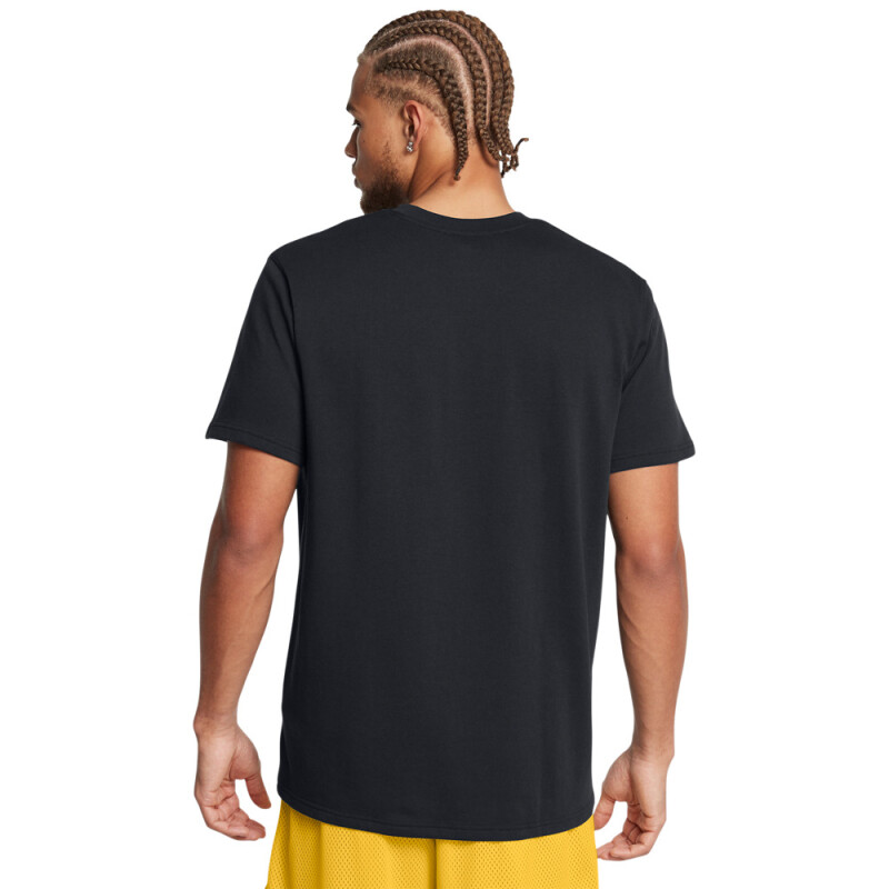 Curry Hvyweight Logo Tee-BLK BLK-001