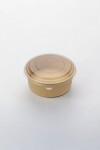 Bowl descartable 450 ml con tapa transparente Bowl descartable 450 ml con tapa transparente