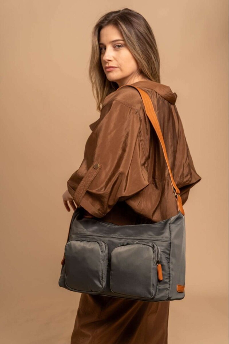 Bandolera Tahina - Musgo C/Suela 