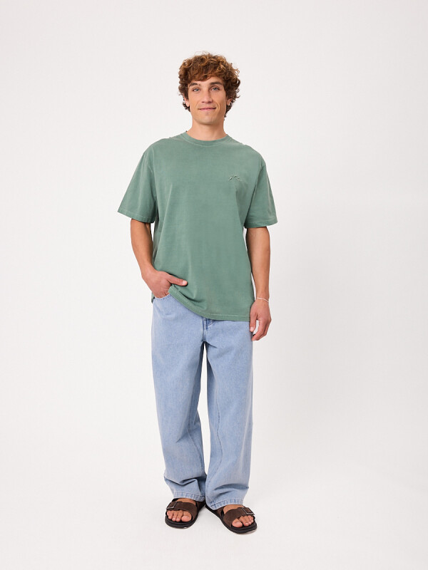 T-SHIRT CUNYT RUSTY Verde Seco