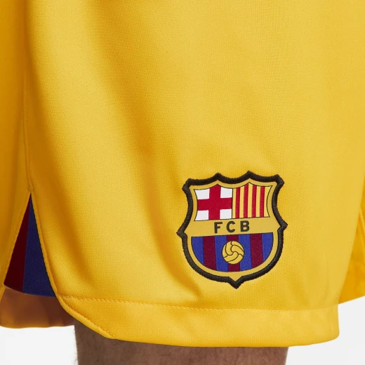 Short Nike Futbol Hombre FCB Df Stad 4TH Amarillo S/C
