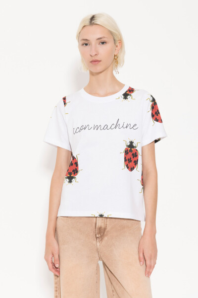 REMERA LUCKY Beige