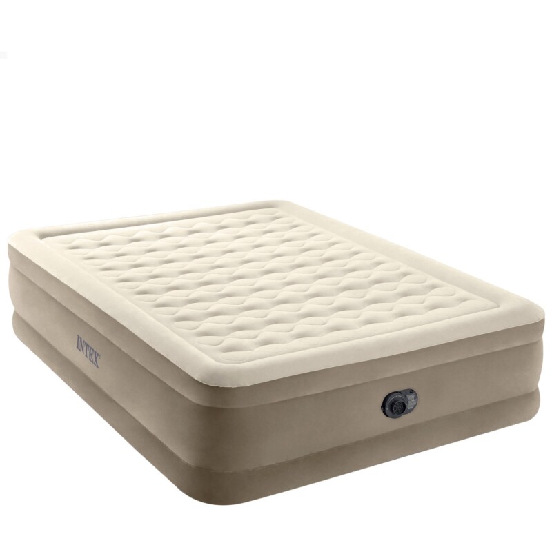 INTEX COLCHON DURA-BEAM DELUXE ULTRA PLUSH FIBER-TECH CON BOMBA 2 PLAZAS QUEEN Intex Colchon Dura-beam Deluxe Ultra Plush Fiber-tech Con Bomba 2 Plazas Queen