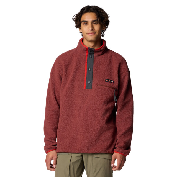Campera Helvetia II Half Snap Hombre CITY GRE