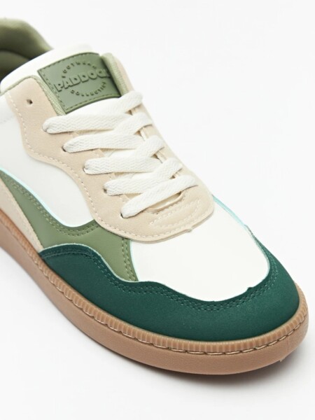 CALZADO PADDOCK ANDARA VERDE GRIS