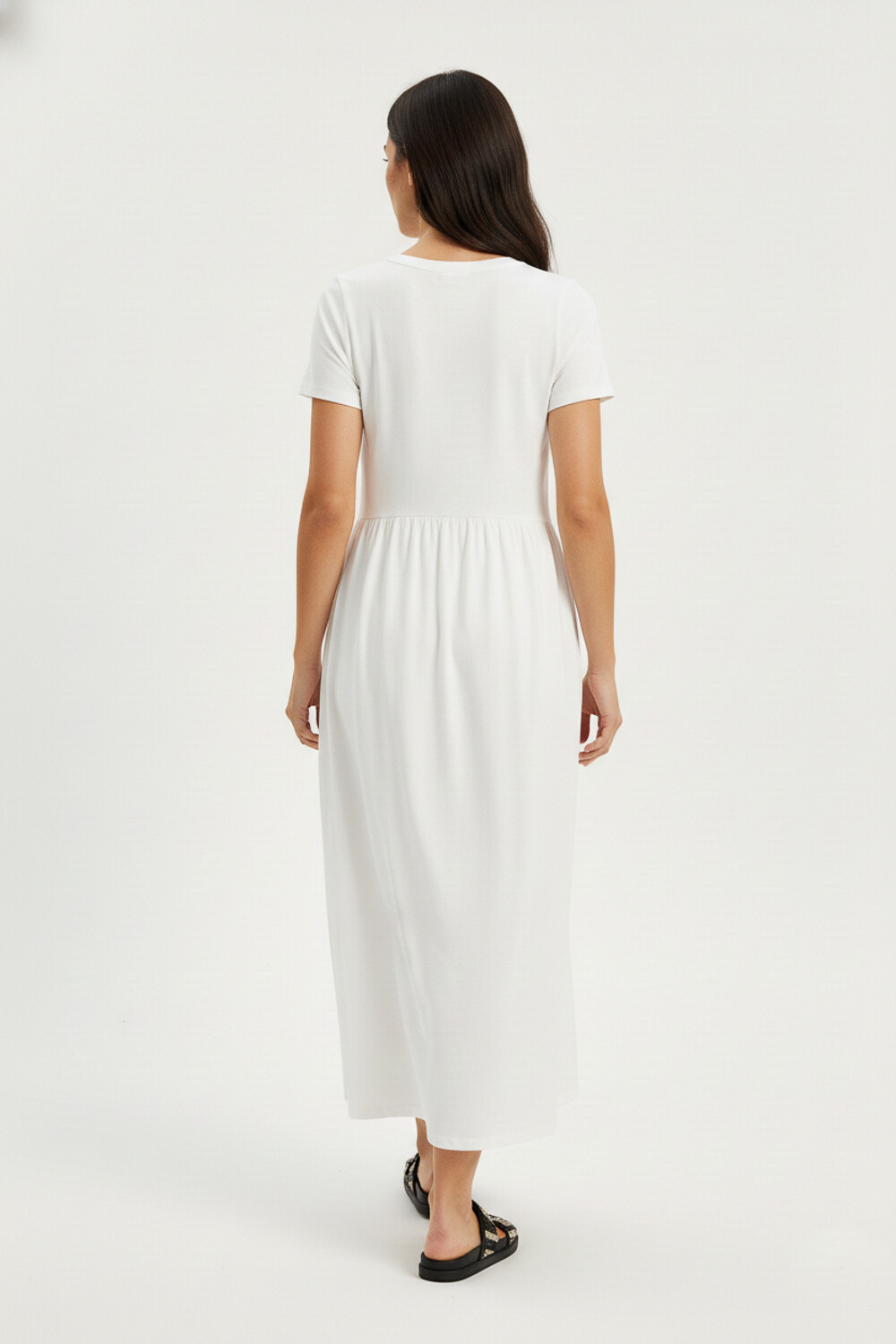Vestido Arnalt Gris Melange Medio