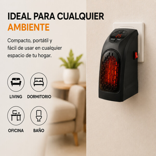 Calefactor 220v Portatil Tecnologia Termoceramica C Control Calefactor 220v Portatil Tecnologia Termoceramica C Control