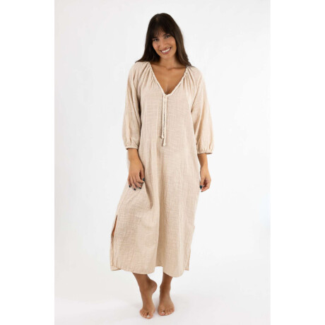 Bluson largo toscana Beige