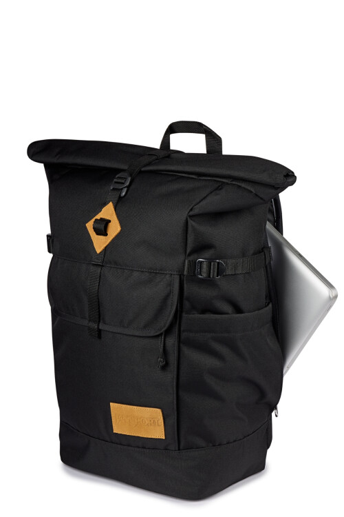 MOCHILA HATCHET ROLLTOP BLACK