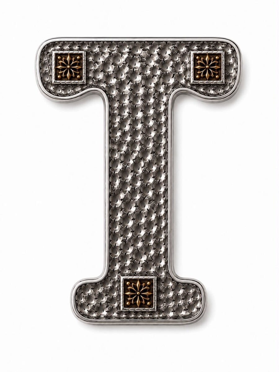Letras Plata y Oro - T 