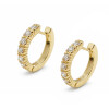 Aros Siena de oro amarillo 18K con brillantes Aros Siena de oro amarillo 18K con brillantes