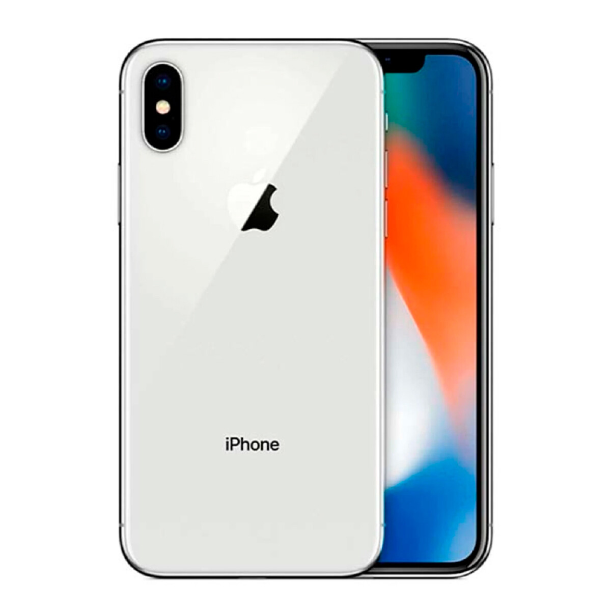 Celular Iphone X 64gb Plateado semi nuevo testeado blister 