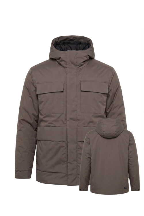Campera O'Neill Parka Arsenal Marrón