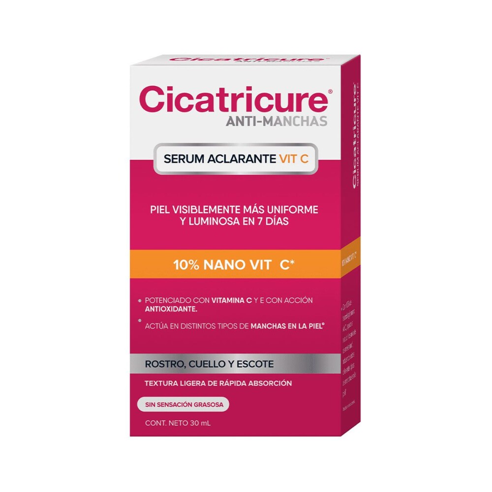 CICATRICURE SERUM ANTIMANCHAS VITAMIN C única