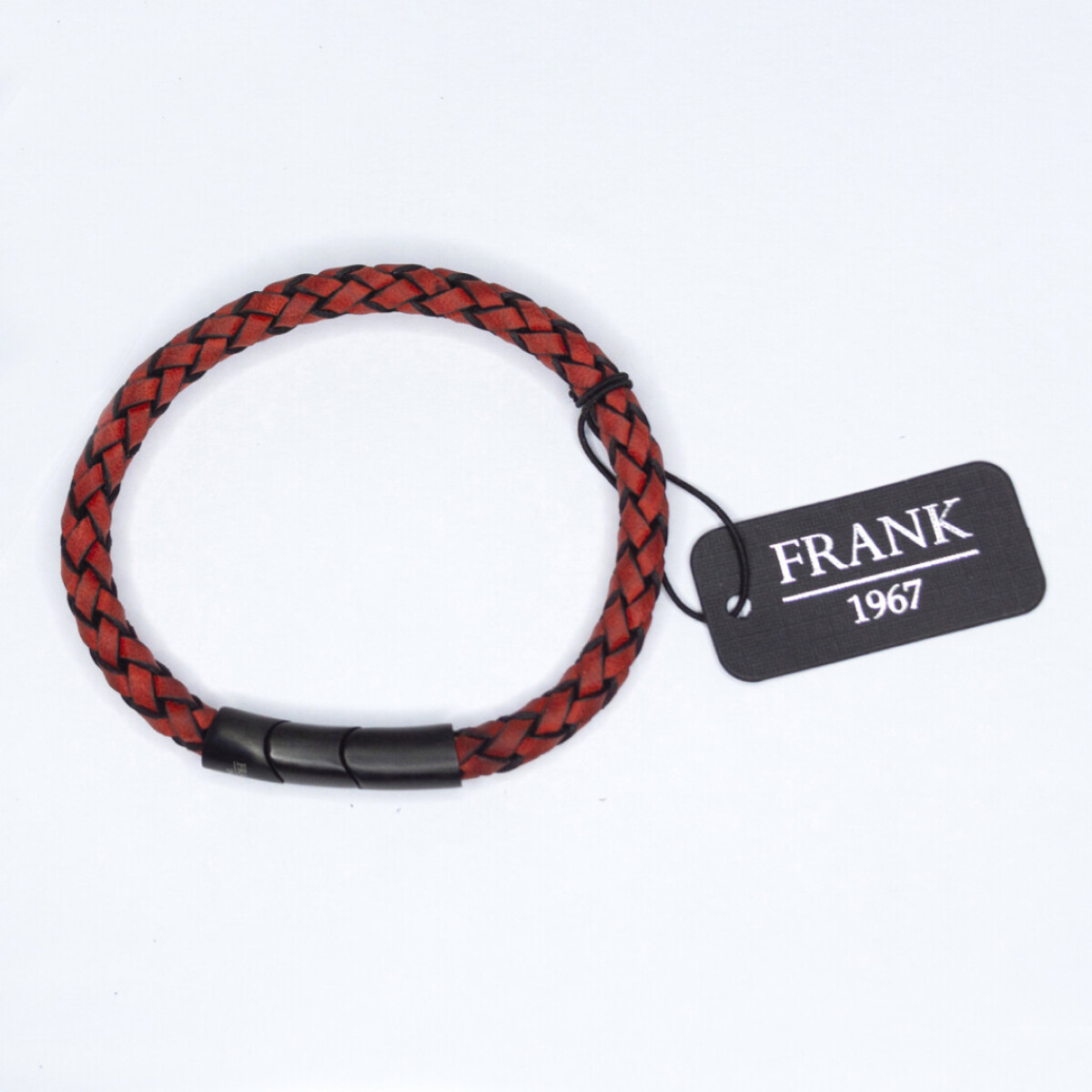 Pulsera de cuero y Acero - Frank 
