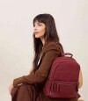 Mochila Miriam Bordeaux