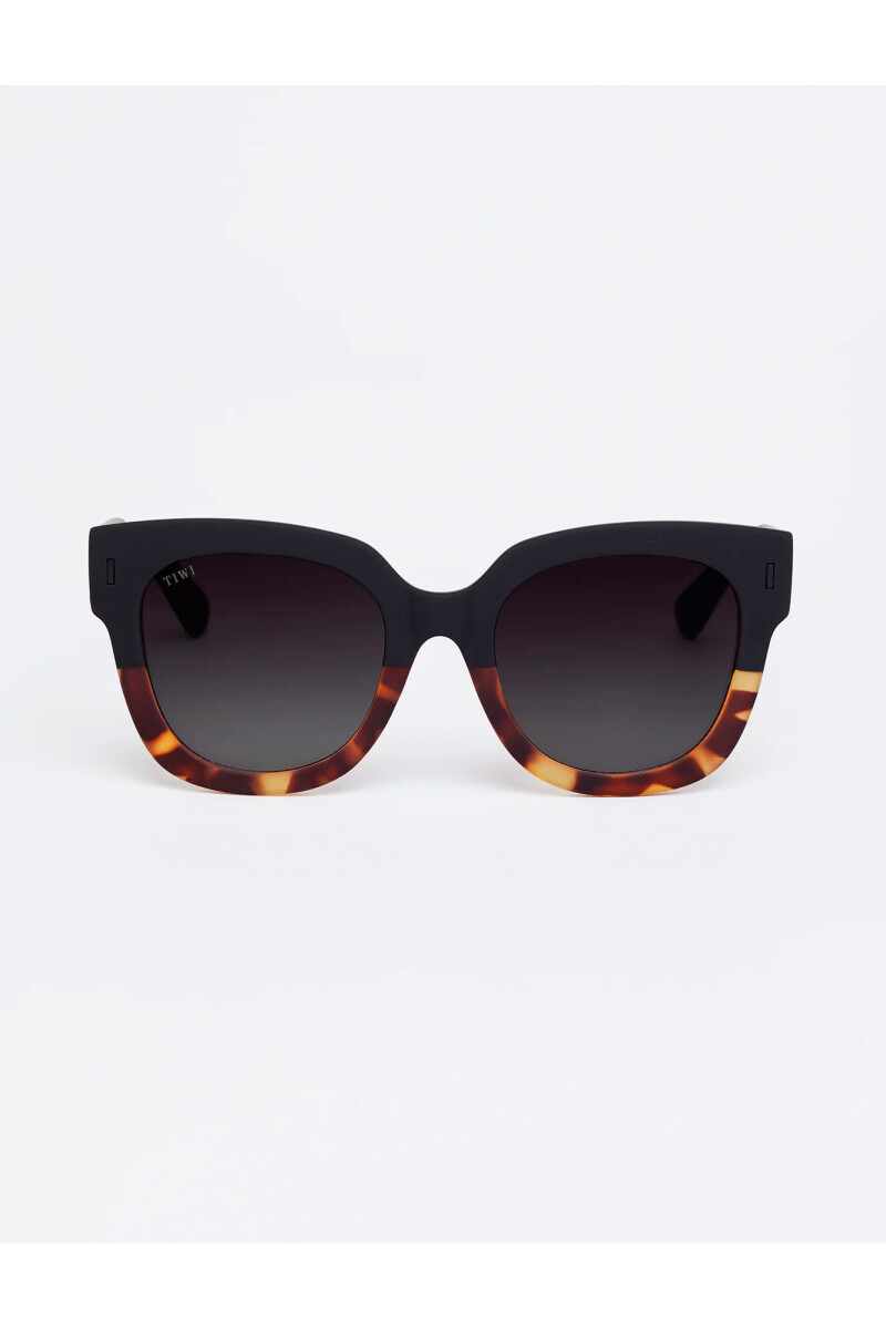 Lentes Tiwi Kerr Bicolor G. Tortoise/black With Burgundy Gradi