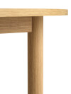 Mesa de comedor ALSTED Ø120 color roble Mesa de comedor ALSTED Ø120 color roble