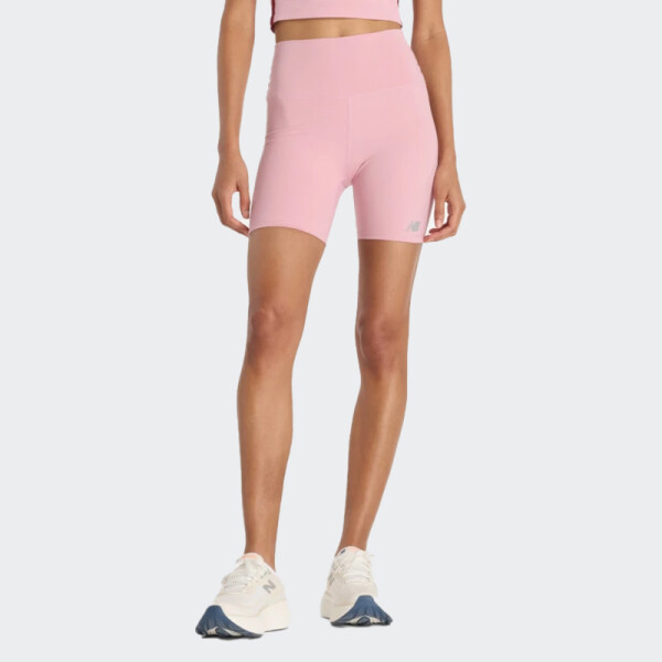 Calza New Balance Harmony High Rise 6 Rosa