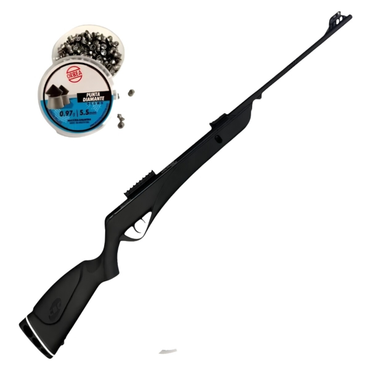 Rifle Cbc Magtech 5,5 Mm Nitro Piston Jade Pro N2 - Negro 
