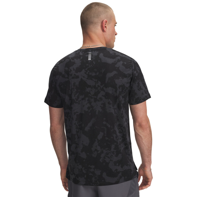 UA Launch Printed SS-RED GRY-016