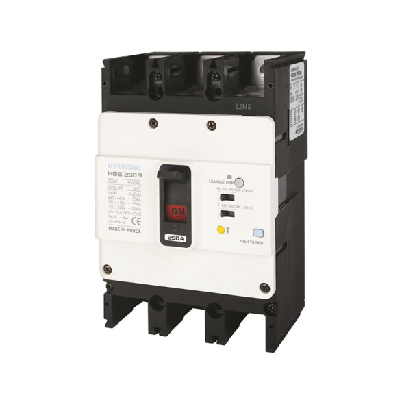 Interruptor termodiferencial 3P 250A 26kA HY4515