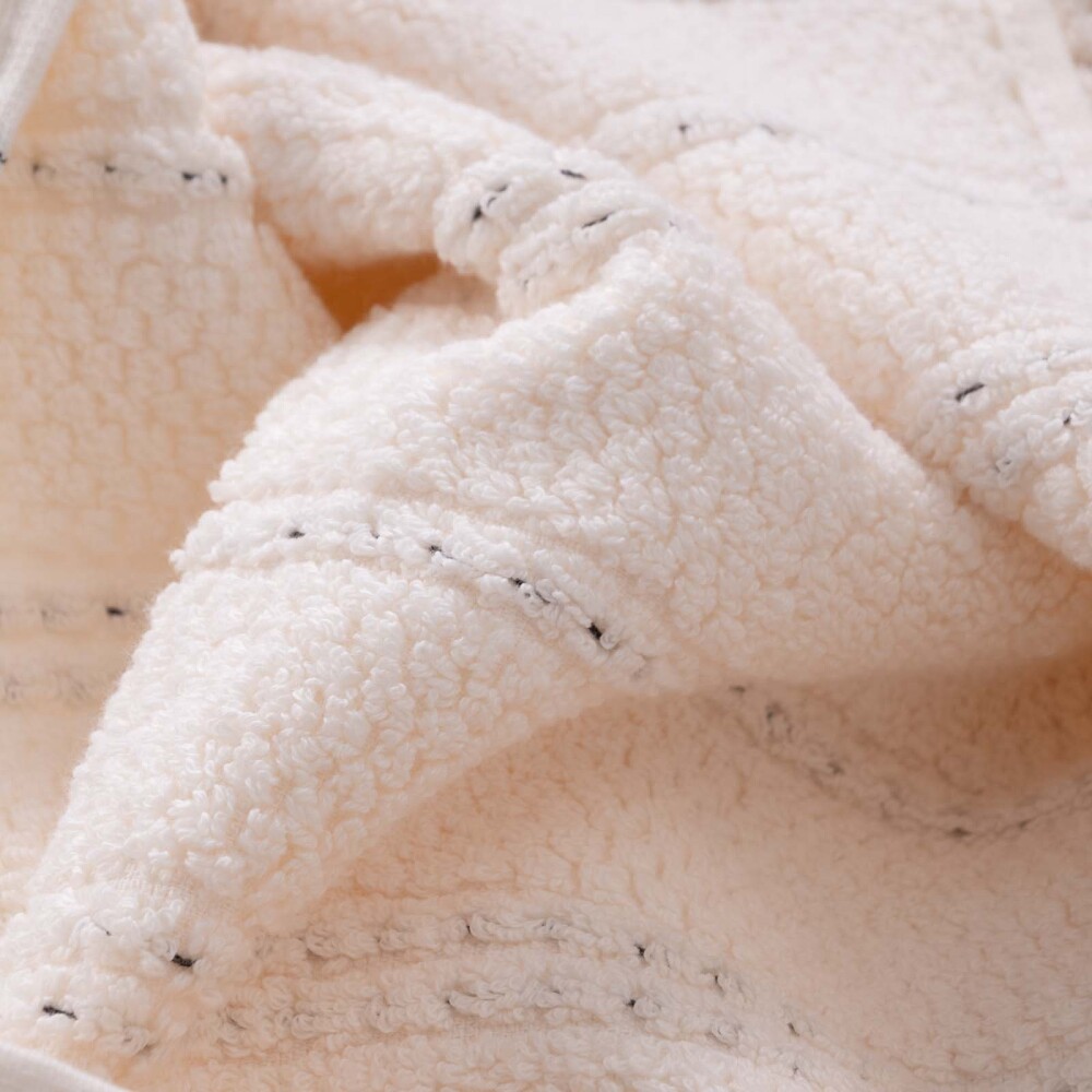 TOALLA DE MANO ALGODON NATURAL-BEIGE ALBA CRUDO