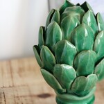 PIÑA PEQUEÑA DECORATIVA 12x12x19CM CERAMICA VERDE PIÑA PEQUEÑA DECORATIVA 12x12x19CM CERAMICA VERDE
