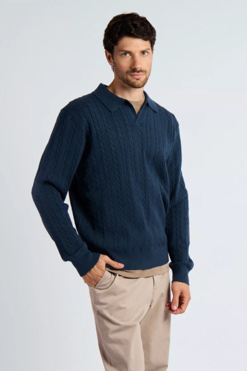 Polo Equinox Marino