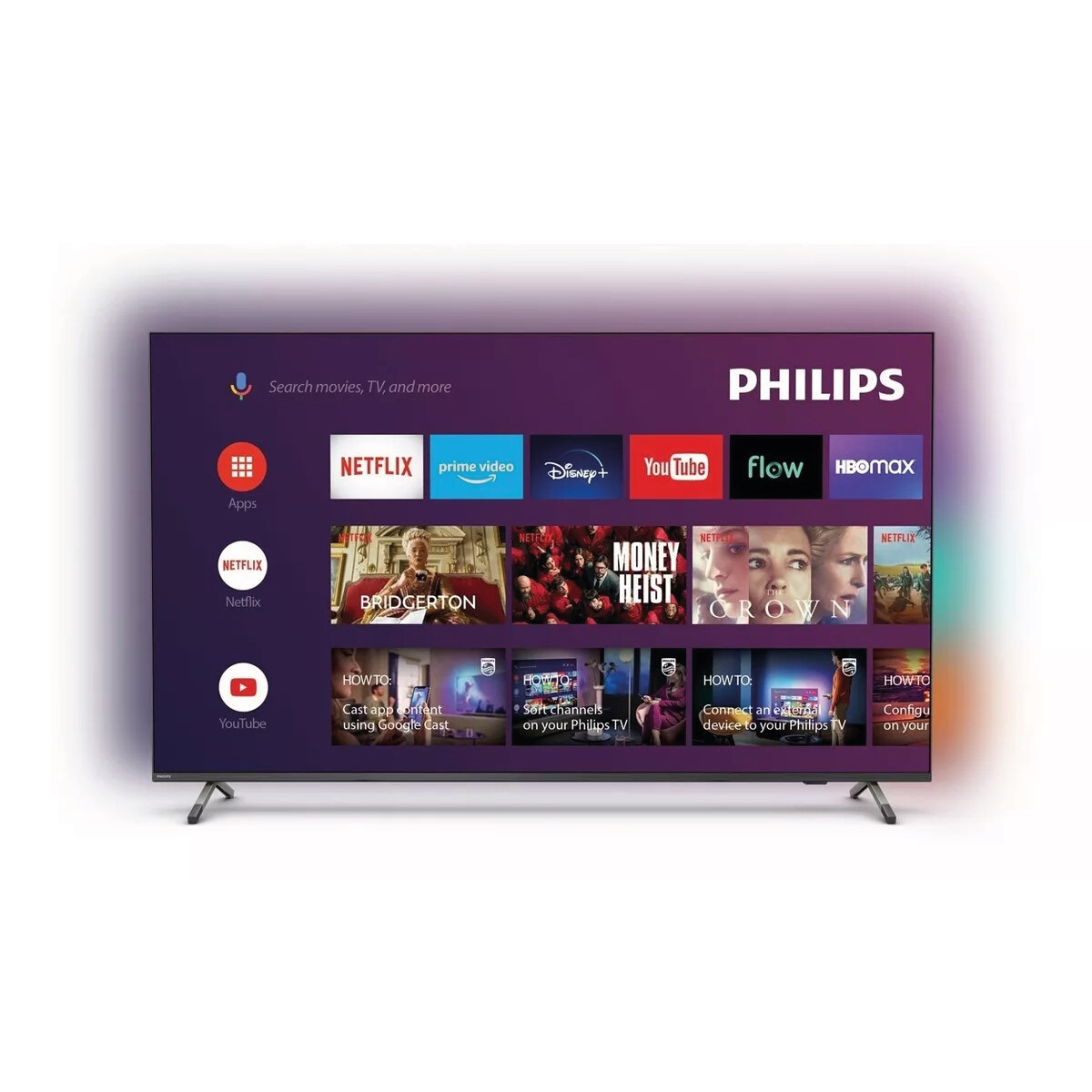 Smart TV PHILIPS 55' UHD 4K LED 55PUD7906/55 Android 10 Control Remoto 