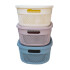 Canasto organizador c/tapa 38x28x15cm Canasto Organizador C/tapa 38x28x15cm