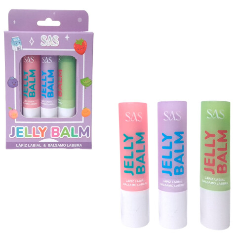 SAS Bálsamo labial x3 unidades Sas Bálsamo Labial X3 Unidades
