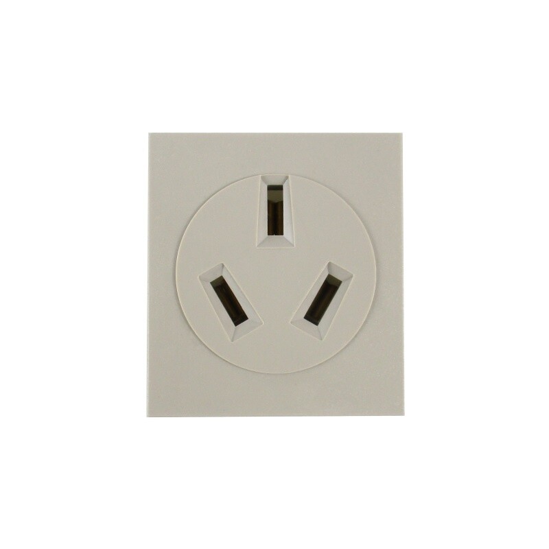 MODULO TOMA BIPOLAR NEMA C/TIERRA 20A MODULO TOMA BIPOLAR NEMA C/TIERRA 20A