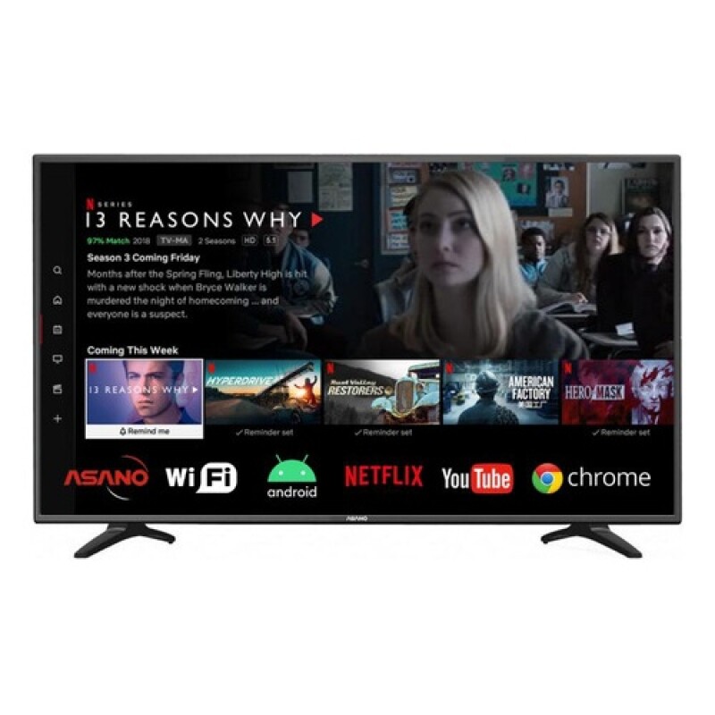 Smart TV Android LED Asano 55 Pulgadas 4K Ultra HD con ISDB-T Smart TV Android LED Asano 55 Pulgadas 4K Ultra HD con ISDB-T