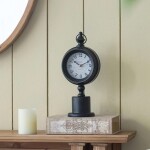 RELOJ MESA 16x11x37CM MDF/VIDRIO RELOJ MESA 16x11x37CM MDF/VIDRIO