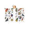 Set x50 Tatuajes removibles para niños Bang Bang