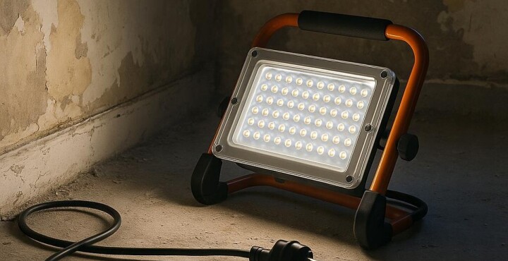 Cómo elegir un foco LED portátil para trabajar: potencia, lúmenes y usos