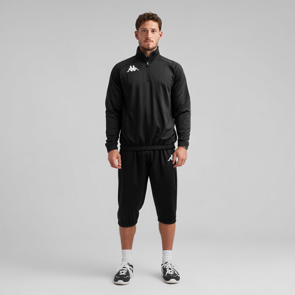 Buzo Futbol 4Soccer Wranzon Hombre - Black 