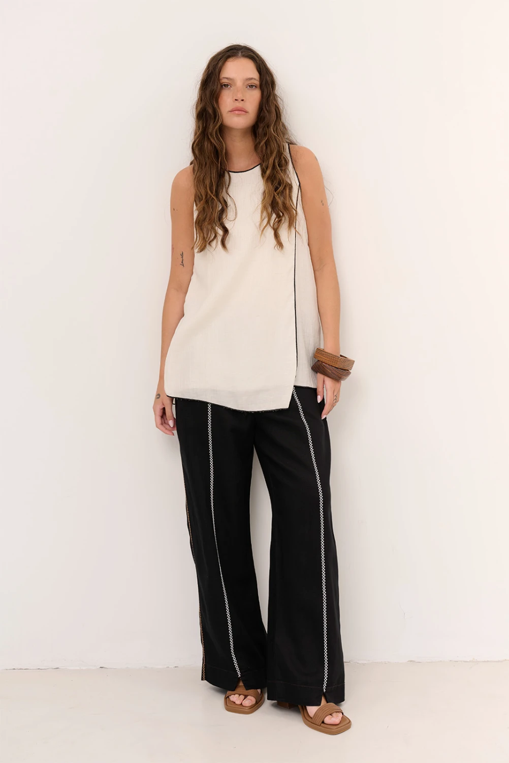 PANTALON LINO CRUZ