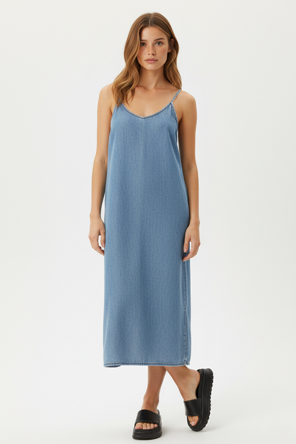 Vestido Larys Azul Claro