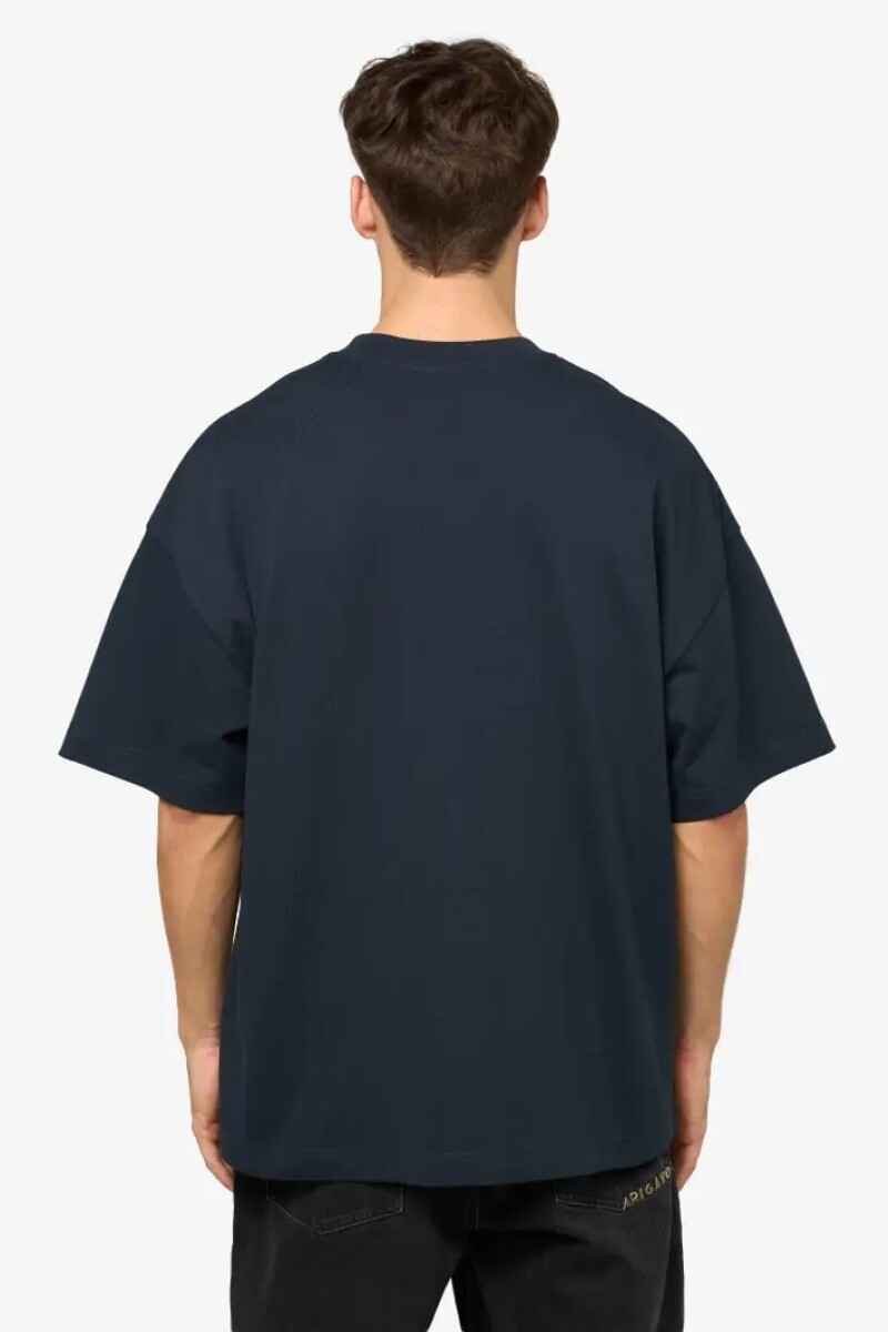 S/S Signature Script T-Shirt Azul