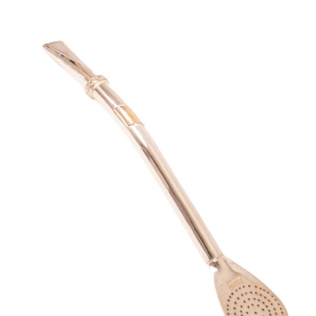 Bombilla De Plata y Oro A16