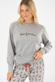 Pijama chien francais Gris
