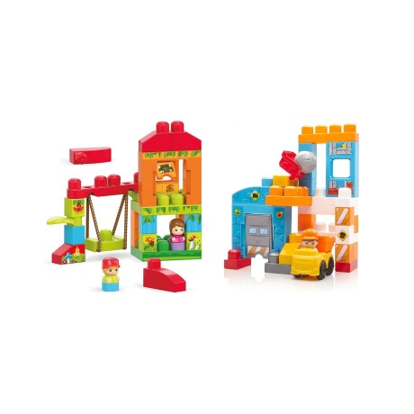 Juego Mega Bloks juguete construcción gira y juega Juego Mega Bloks juguete construcción gira y juega