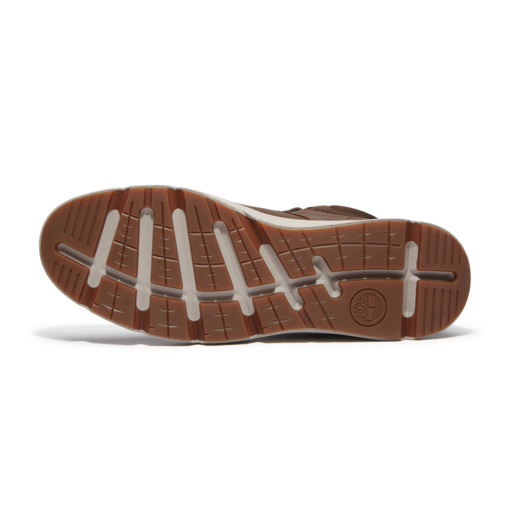 Zapatillas Mid Lace Up Hombre Dark Brown Full Grain